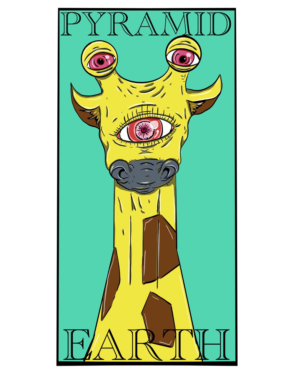 Third Eye Giraffe design